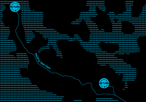 Evo Return Tofino map